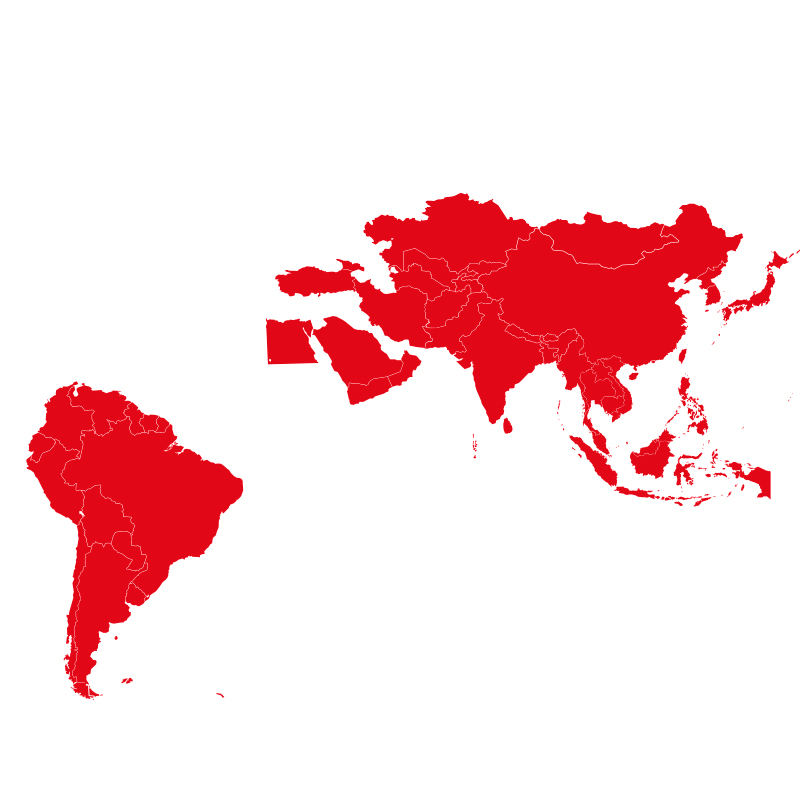 Vertrieb Asien & Südamerika